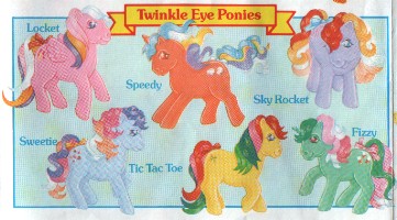 Twinkle Eyed Ponies: Set Two (1987 Insert)