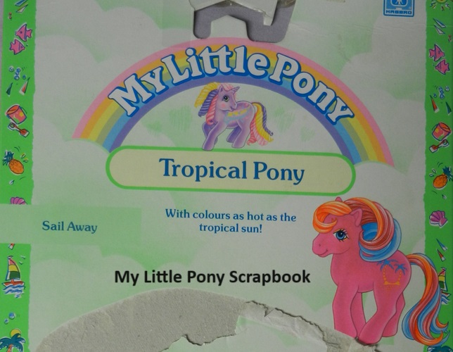 Tropical Pony Card 1991