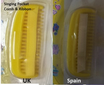 Singing Pocket
              combs