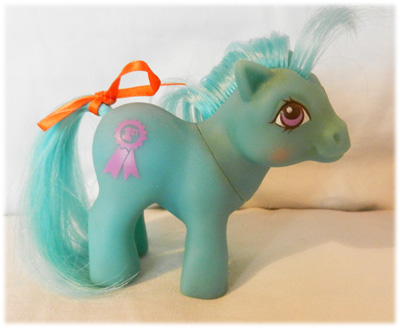 blue
          baby pony