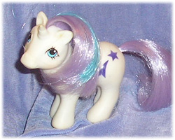 Baby Glory with painted
          symbol