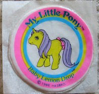 puffy
          sticker featuring baby Lemon Drop