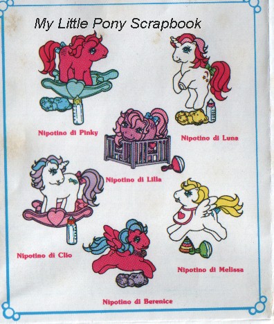 Baby Ponies (Italian Insert)
