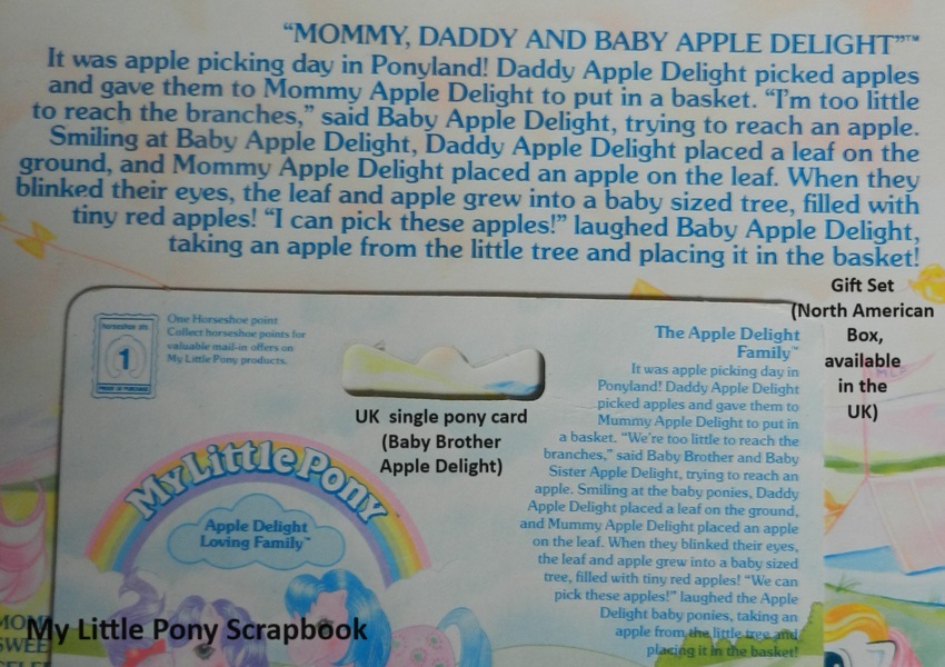 Comparing Apple
          Delights