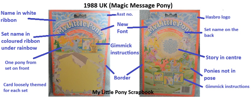 Magic
          Message Pony backcard, 1988