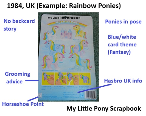 1984:
          Rainbow Ponies Card, UK