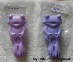 Frog Brushes Trucker
            and Fireball