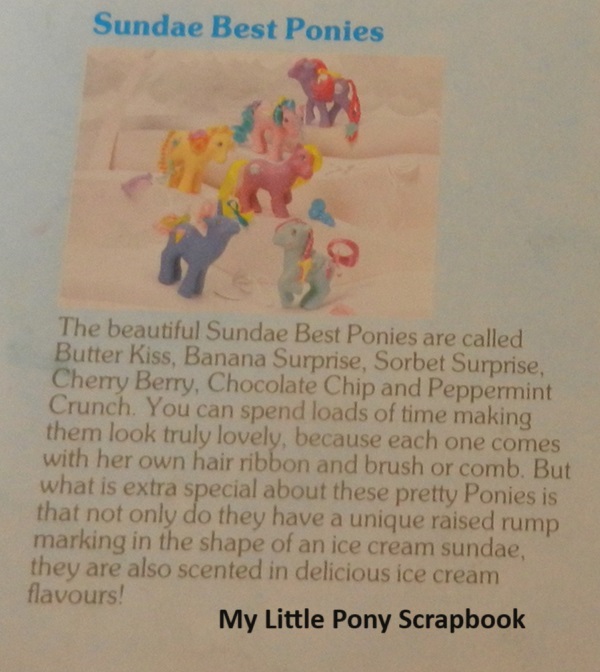 Sundae Best, My
              Little Pony Club