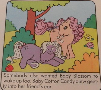 Baby Cotton Candy and
          Baby Blossom