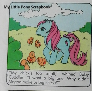 Baby Cuddles is a brat