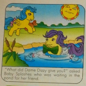 Baby Splashes is a
          duck