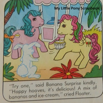 Banana Surprise and
          Floater