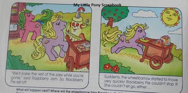 Blackberry Pie and the
          Enchanted Wheelbarrow