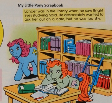 Bright Eyes and
              Lancer