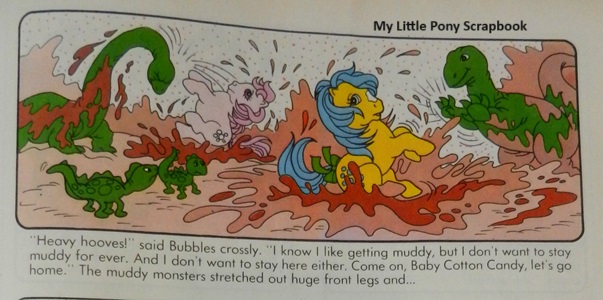 Bubbles in Jurassic Park