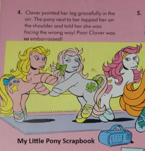 Clover in Dance Class