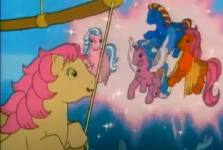 Patch and the
          Glowing Magical Ponies