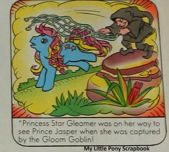 Star Gleamer in comic