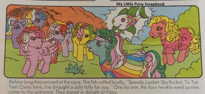 Twinkle Eyes in the comic