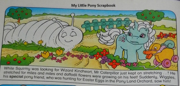 Wiggles in the comic