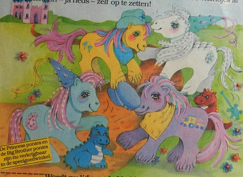 Princess Pony
                  and Boy Pony advert