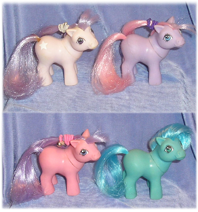 the four baby
          ponies under the name of ember