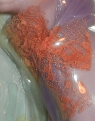 Fancy Flower's ribbon