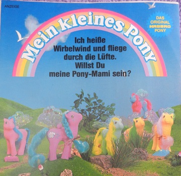 German Advert for
              Flutter Ponies
