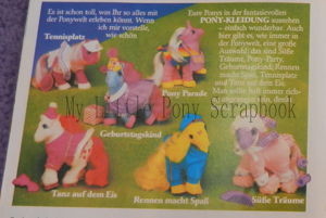 German ponywear booklet
              advert 1987