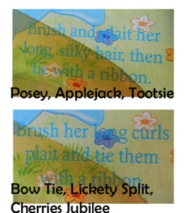 Pony packaging labels