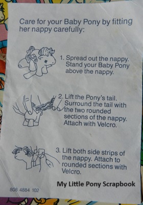 Lullabye Nursery Nappy instructions
