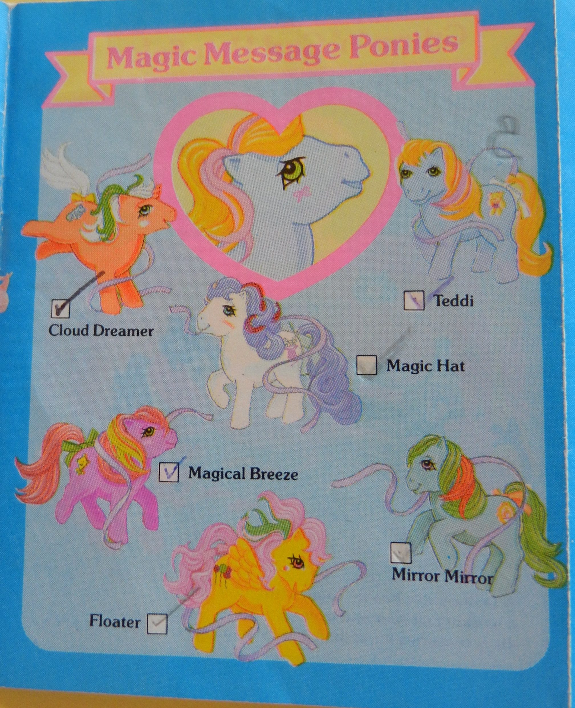Magic Message Ponies
        1988