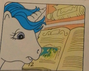 Majesty from
        the comic with staff