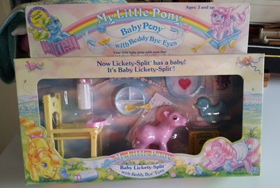 Beddy Bye Eye Baby
          Lickety Split in box