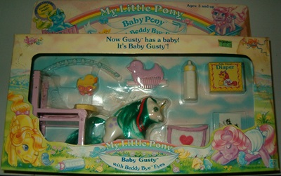 Beddy Bye Eye Baby
          Gusty in box