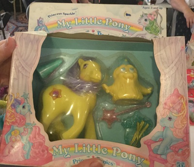 Weird Princess Pony in
            Box
