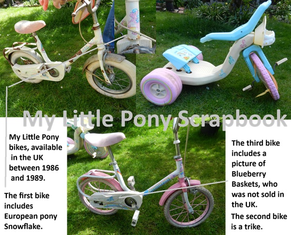 My Little
          Pony bikes from the UK