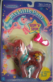 Blue Heart
          Dazzleglow Mint on Card