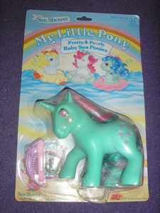 Fizzy on Sunshower's card