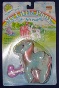 Mint on Card
          Wind Whistler, So Soft Ponies