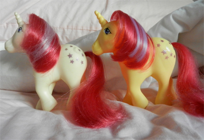 Comparing white and
          yellow moondancer