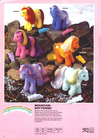 Mountain Boy, 1987,
        Hasbro booklet UK