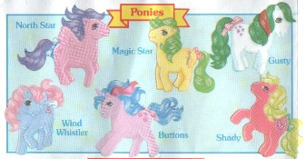Movie Star Pony set, 1987
        insert