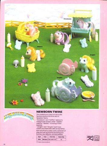Newborn Twins, 1987 Hasbro
          UK