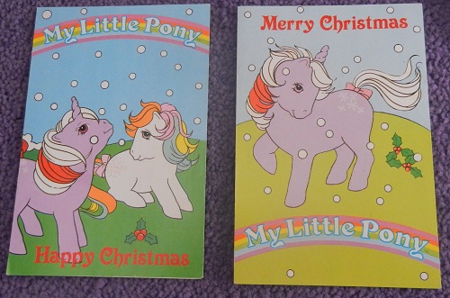 Powder and Confetti on Christmas Cards