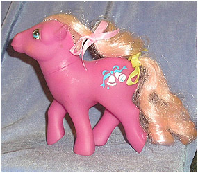 Magenta earth pony