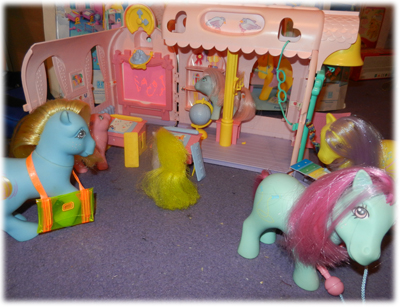 Ponies in the Schoolhouse