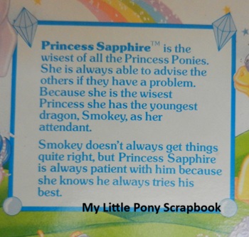 Princess Sapphire's Backcard Story