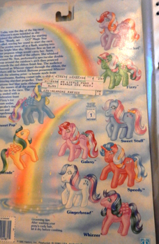 The second Twinkle Eye card, 1986