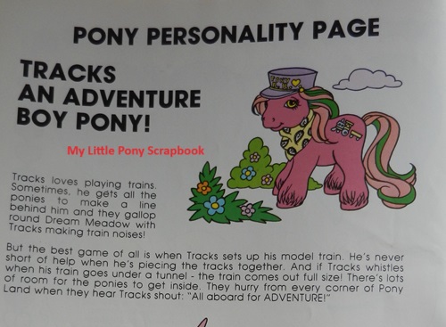 Tracks's Personality